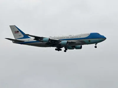 Air Force One aterizează la Anchorage cu Donald Trump la bord, înaintea întâlniri cu Putin - Foto: Profimedia Images (imagine cu rol ilustrativ)