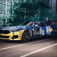 Art Car-ul THE 8 X JEFF KOONS. / Foto: BMW