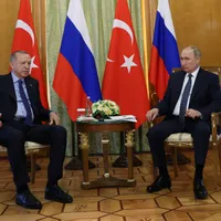 Președintele turc Erdogan și președintele rus Vladimir Putin- Foto: PROFIMEDIA IMAGES