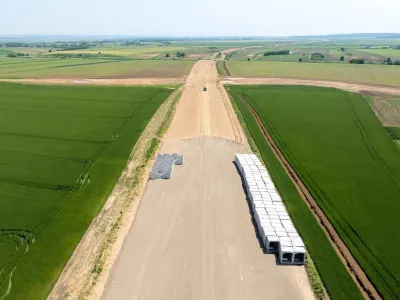 Lucrări pe Autostrada A8 - Foto: INQUAM PHOTOS / Casian Mitu