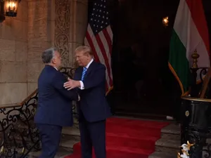 Viktor Orban l-a vizitat pe Trump, în Florida. Biden: Premierul ungar caută să instaureze dictatura - Foto: captură video