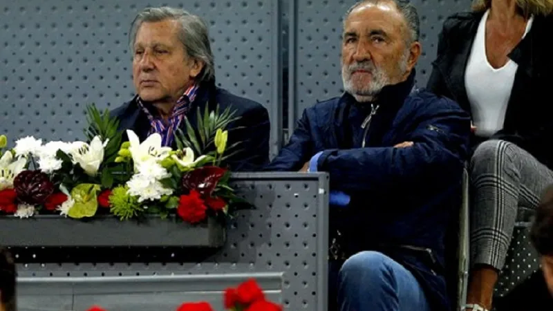 Ilie Năstase și Ion Țiriac Foto: Profimedia Images