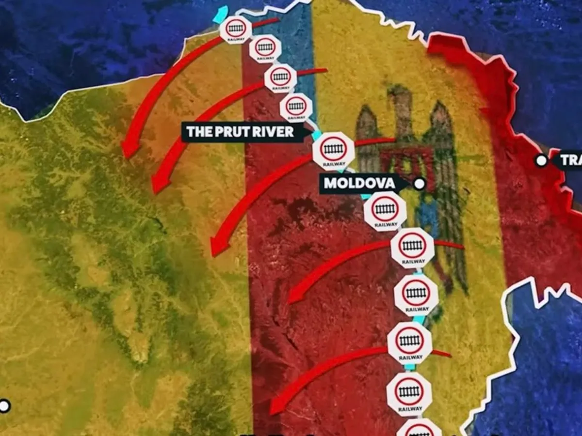 VIDEO Moldova se unește cu România și UE, rutier, feroviar și energetic. Rusia lui Putin acuză și amenință