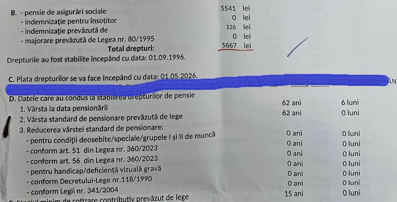 Dosar de pensie - Foto: Arhiva