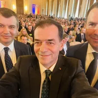 Orban a publicat o poză în care apare alături de Drulă și de președintele PMP, Eugen Tomac-  Foto: Facebook/ Ludovic Orban