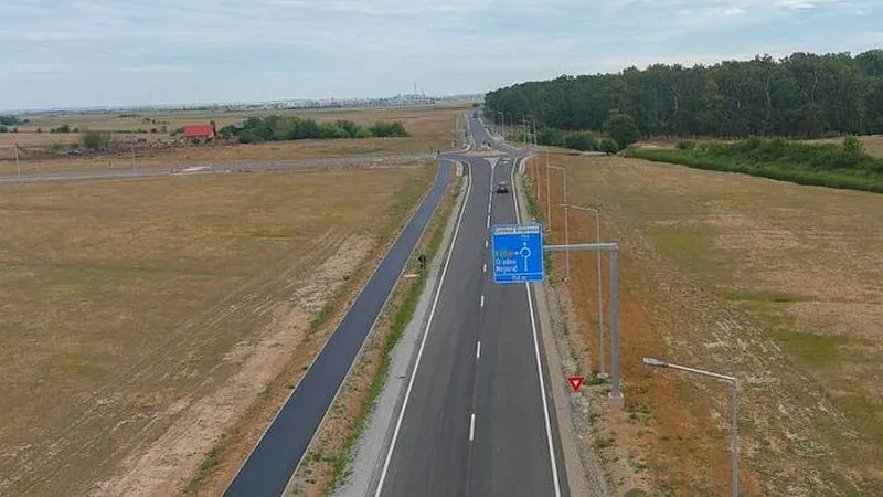 20.000.000 € investiţii pentru o nouă centură ocolitoare care tocmai a fost dată în folosinţă - Foto: Aleşd Online