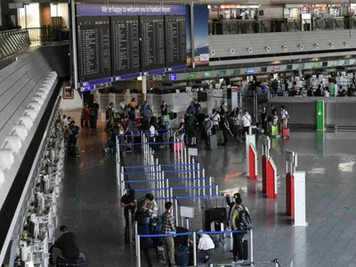 Aeroportul din Frankfurt, Germania/FOTO: Getty