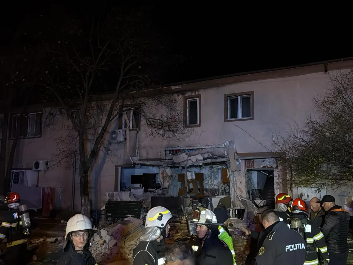 Explozie la Buftea - Foto: ISU B-If