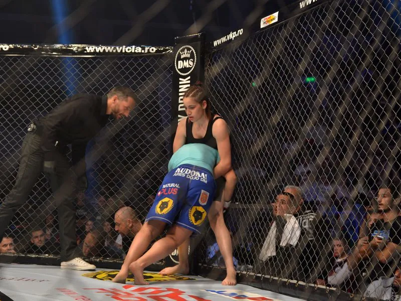 Diana Belbiță este cea mai cunoscută româncă din UFC Foto: prosport.ro