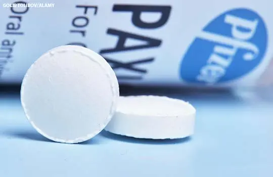 Paxlovid, pastila dezvoltată de Pfizer pentru tratamentul COVID-19, are o eficienţă de 90%/FOTO: bmj.com