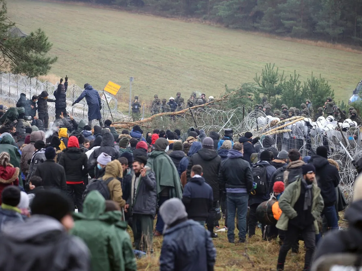 Război hibrid al Rusiei cu Europa. Letonia închide ultima frontieră cu Belarus să oprească migrația ilegală -  Foto: Profimedia Images (imagine cu  rol ilustrativ)