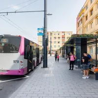 Panouri audio de informare pentru nevăzători în stațiile de transport public din Cluj Foto: Știri de Cluj