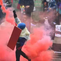 Revolte în Columbia/Foto: AFP
