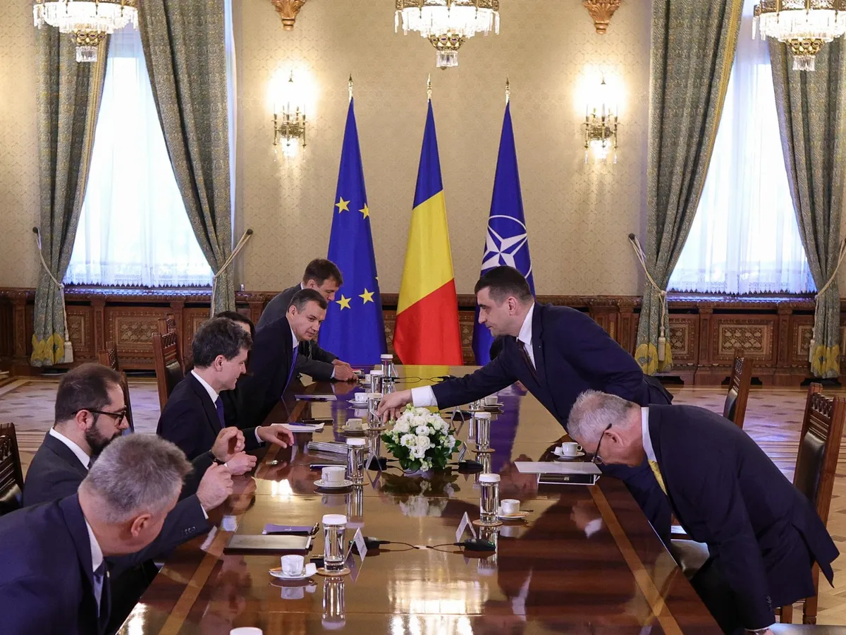Simion, după consultările de la Cotroceni: Ne asumăm intrarea la guvernare. Am cerut mandat pentru noul Guvern
