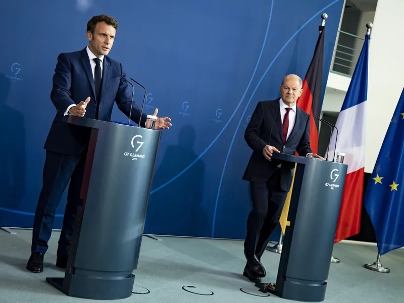 Scholz şi Macron i-au cerut lui Putin ''negocieri directe serioase'' cu Zelenski Foto: profimediaimages