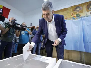 Marcel Ciolacu a votat la Buzău. „Am votat româneşte” - Foto: News.ro