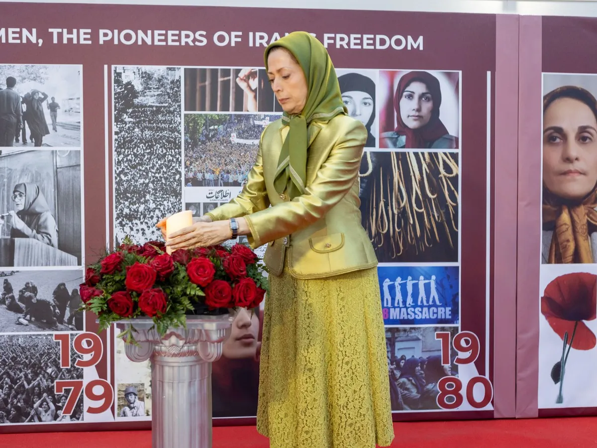 Maryam Rajawi, președinta NCRI - Foto: Profimedia Images