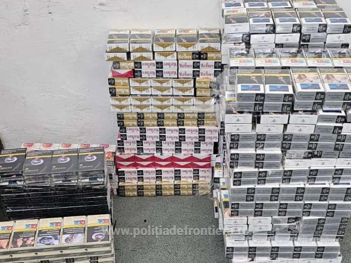 60.200 țigări și peste 2.100 de produse contrafăcute, descoperite la Giurgiu în cadrul unor acțiuni Blitz