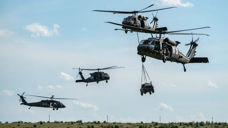 Divizia 101 Aeropurtată a SUA, antrenament în România/Foto: Profimedia Images