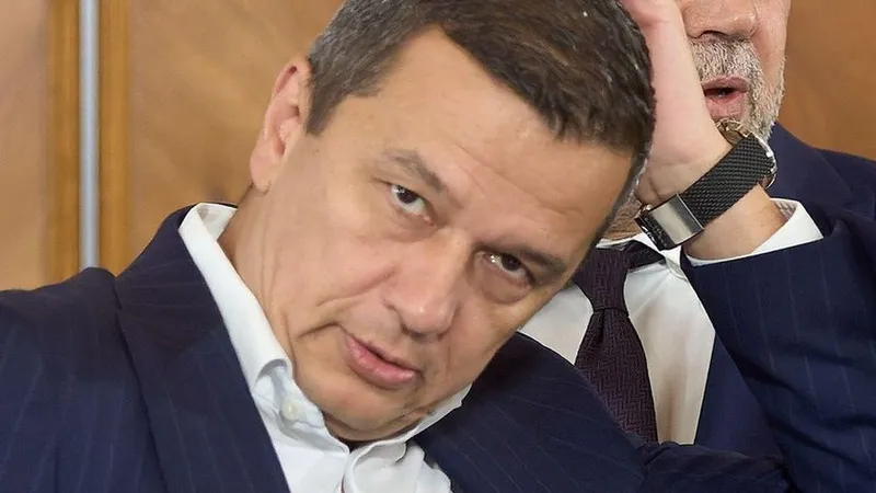 Sorin Grindeanu şi Marcel Ciolacu, din conducerea fostă şi actuală a PSD - Foto: Profimedia Images