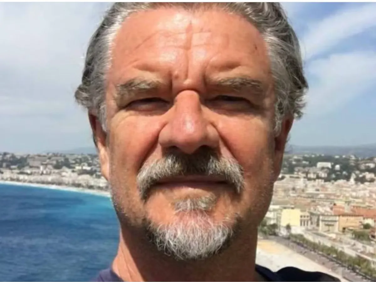 Actorul australian Peter Hardy/Foto: selfie facebook