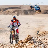 Al 10-lea podium în Dakar, pentru românul Mani Gyenes. / Foto: RallyZone