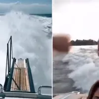 TikTok boat jumping challenge - Foto: Twitter/ @CultureCrave