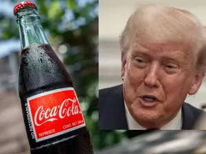 Coca-Cola cu adevărat lansează o nouă versiune de suc, aprobată de Trump - Foto: Profimedia Images. montaj foto