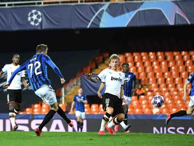 Meciul Atalanta - Valencia. Foto: Reuters via straitstimes.com