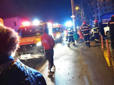 Accident în București- Foto: Facebook/ Info Trafic