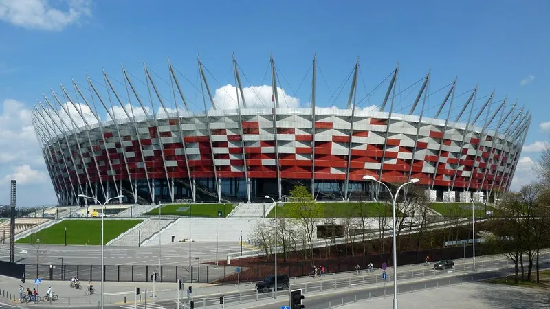Stadionul Național din Varșovia/ FOTO: structurae.net