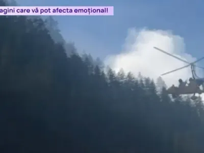 VIDEO. Italia: Momentul în care un elicopter agață cablurile unei telecabine și explodează în aer