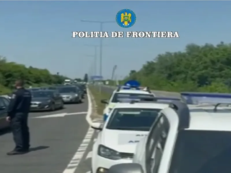 Românii pleacă în străinătate de 1 Mai. Trafic infernal la frontiere. Oamenii și-au pierdut răbdarea - Foto: Poliția de Frontieră