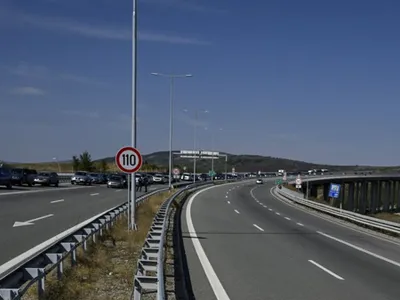 Autostrada Struma, lângă Dubniţa, în Bulgaria - Foto: Profimedia Images