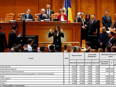 Parlamentul a angajat 100 de directori cu 17.000 lei salariu plus 1.500 lei spor de condiții grele - Foto: Profimedia Images