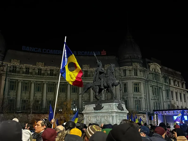 Victor Rebengiuc și Oana Pellea în fruntea unui miting istoric pro-Europa! 35 de ani de la Revoluție: FOTO - Newsweek(imagine cu rol ilustrativ)