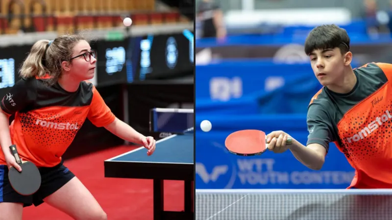 7 victorii pentru România, la Campionatele Europene de tenis de masă pentru juniori U15 şi U19 - Foto: Facebook/Federația Română de Tenis de Masă
