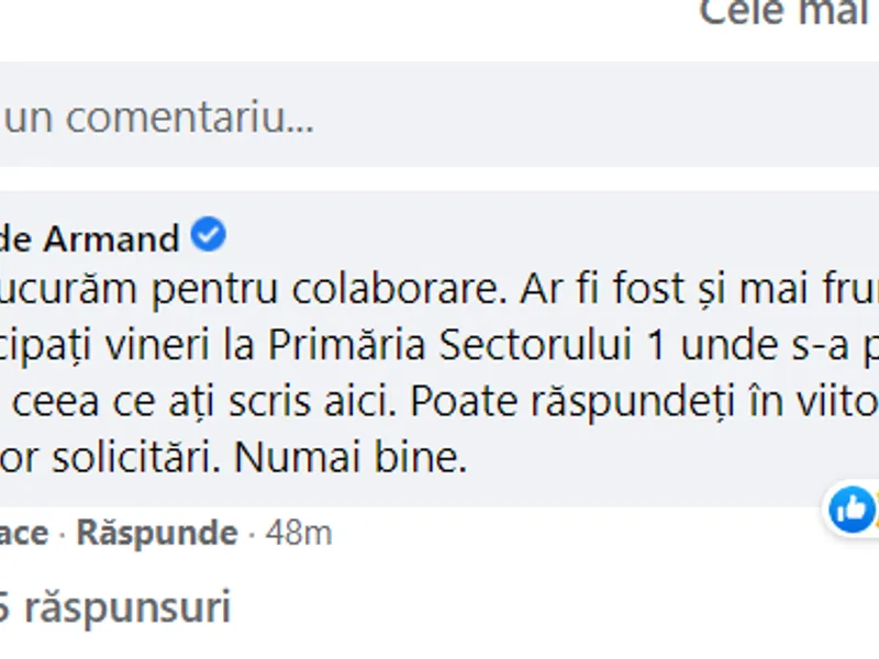 Mesajul lui Clotilde Armand către Nicușor Dan