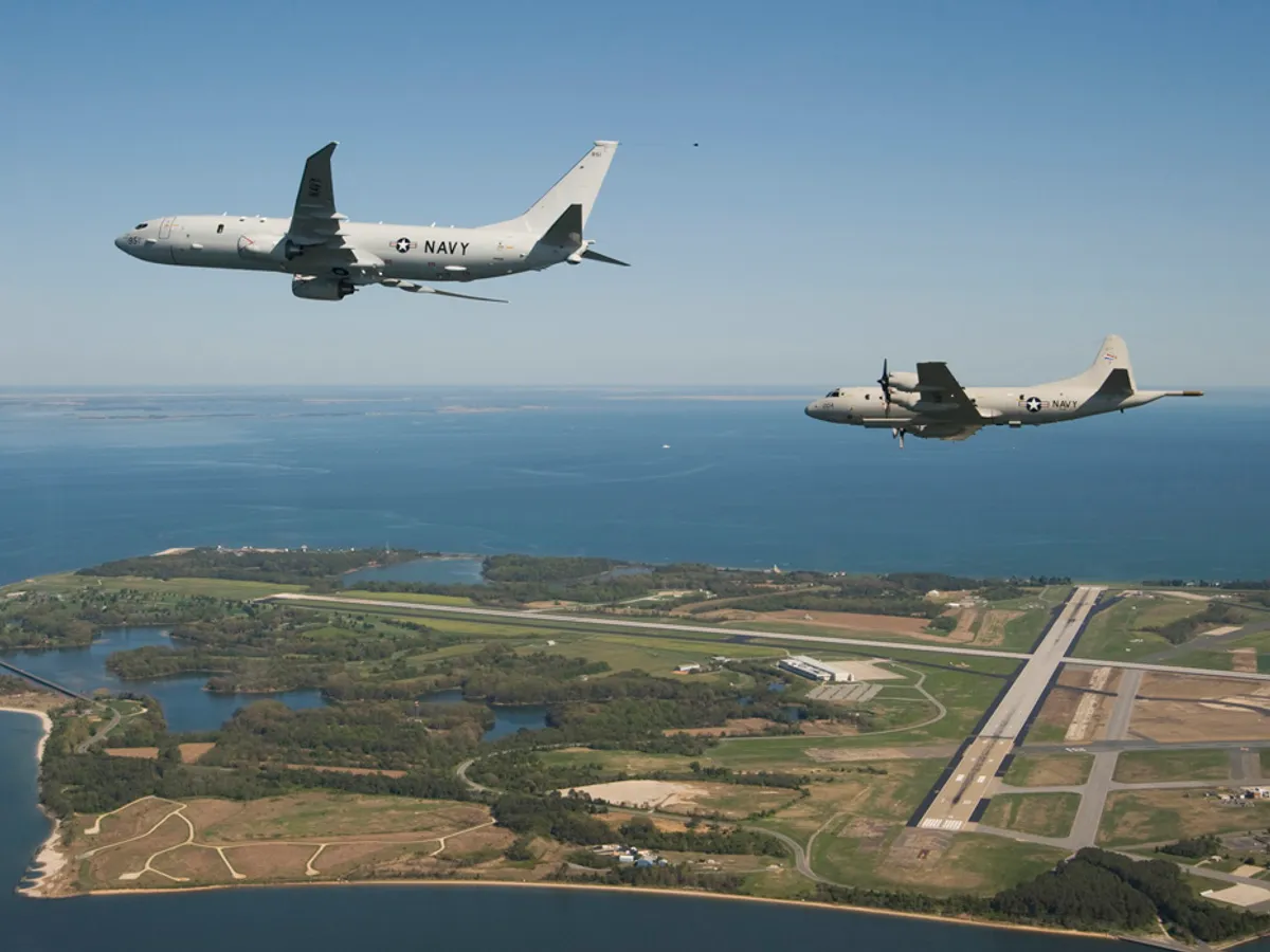 Avion SUA care vânează submarine cu rachete Harpoon, trimis în Delta Dunării și Marea Neagră. De ce? - FOTO: US NAVY