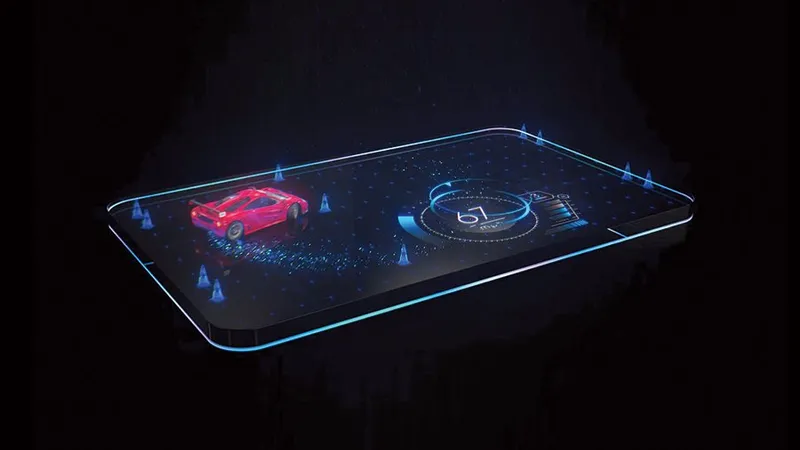 Smartphone-ul cu display holografic