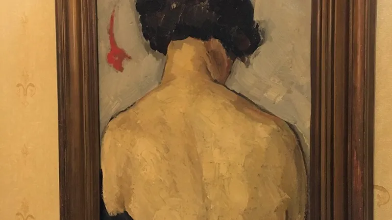 Nud cu spatele - Nicolae Tonitza