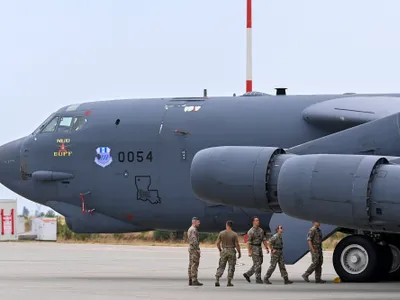 Militari americani la Kogălniceanu - FOTO  Inquam Photos / Eduard Vînătoru