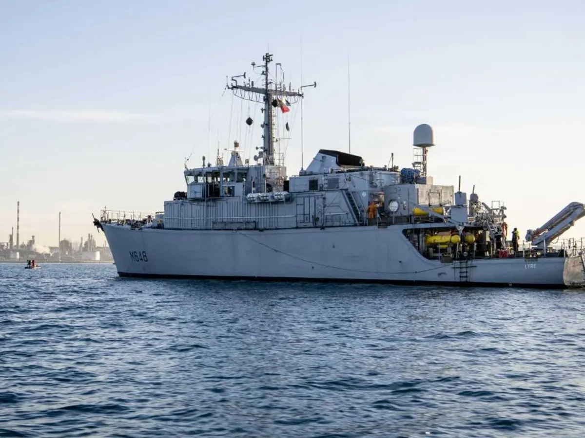 Navă-vânătoare de mine din clasa Tripartite -  Foto: Profimedia Images (imagine cu rol ilustrativ)