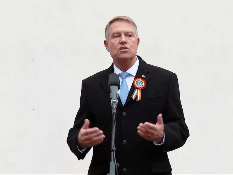 ALEGERI PARLAMENTARE Iohannis: Suntem bine în UE - NATO, ca să rămână aşa trebuie să votăm aşa - Foto: captură video