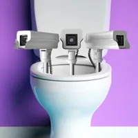 WC-ul inteligent, care recunoaște amprenta anală a utilizatorului. / Foto: interestingengineering.com