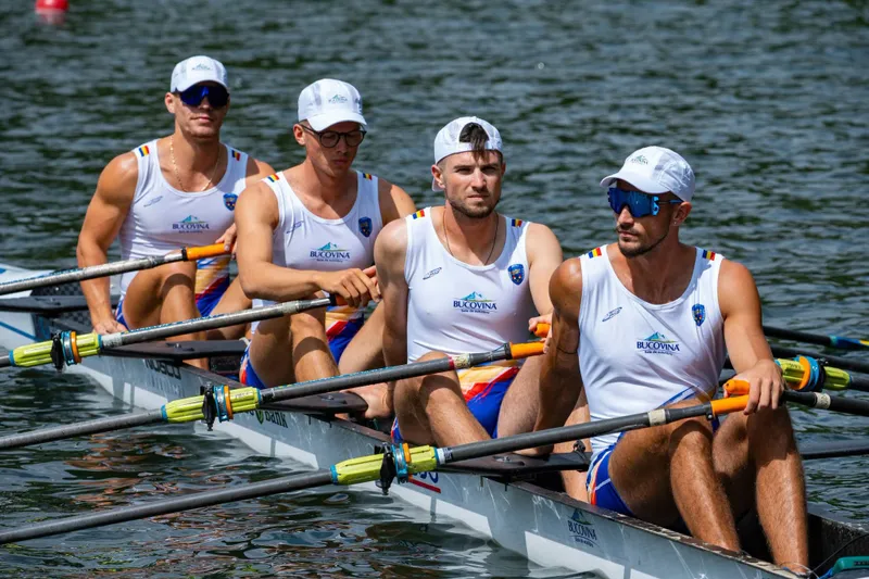 Șase echipaje rom&acirc;nești s-au calificat &icirc;n Finalele A la Campionatele Mondiale de canotaj Under-23  - Foto: Facebook / Federatia Romana De Canotaj