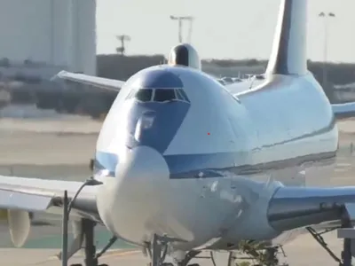 VIDEO „Avionul apocalipsei”, E-4B Nightwatch, a aterizat pentru prima oară pe un aeroport civil