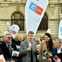 Dan Barna și Clotilde Armand/ FOTO: Agerpres