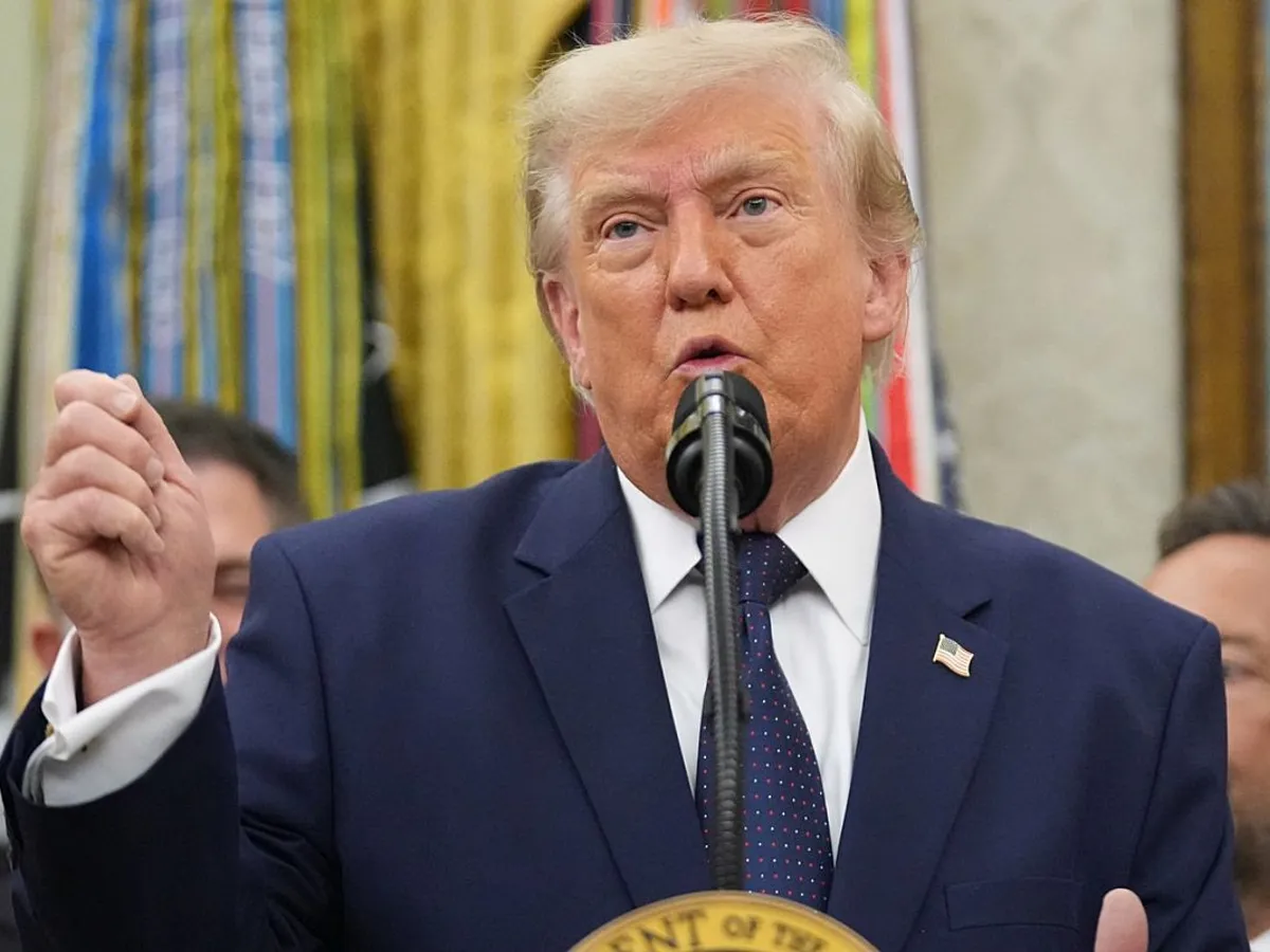 Donald Trump, vorbind despre FIFA - Foto: Profimedia Images