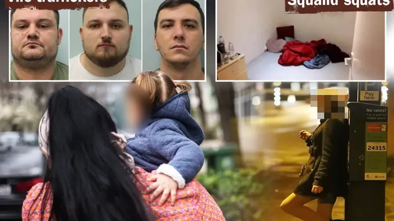 Românce, traficate în Anglia: „E ca și cum ai comanda mâncare prin aplicație" - Foto: The Sun
